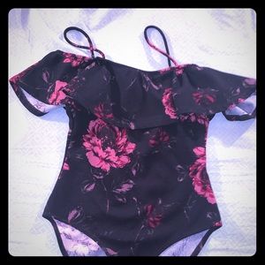 Floral Bodysuit Shirt